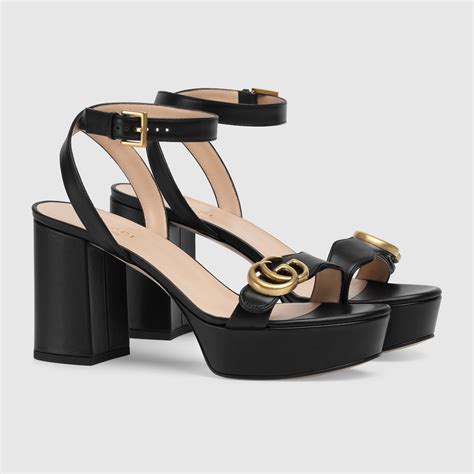 sandalias de plataforma gucci|gucci sandals customer service.